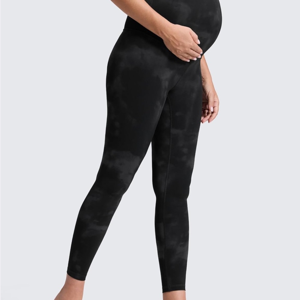 CRZ YOGA Black Maternity Leggings